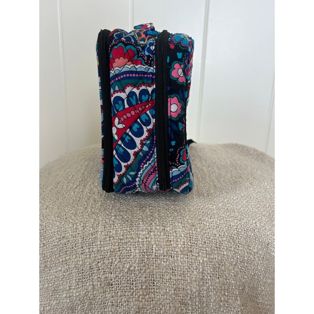 Vera Bradley Haymarket Paisley Cosmetic Travel Bag - Picture 6 of 8